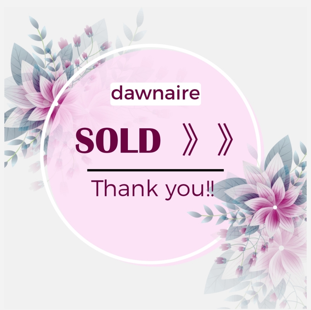 All items from here on sold